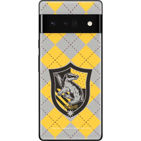 Wizarding World Harry Potter Hufflepuff Crest Google Pixel 6 Pro Skin
